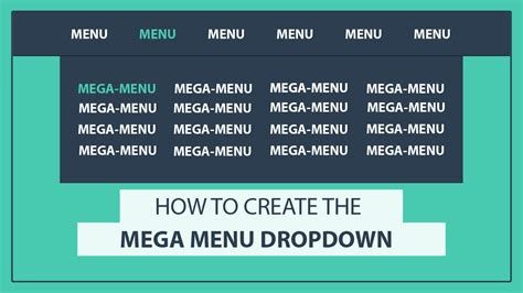 mega menu html css codepen.